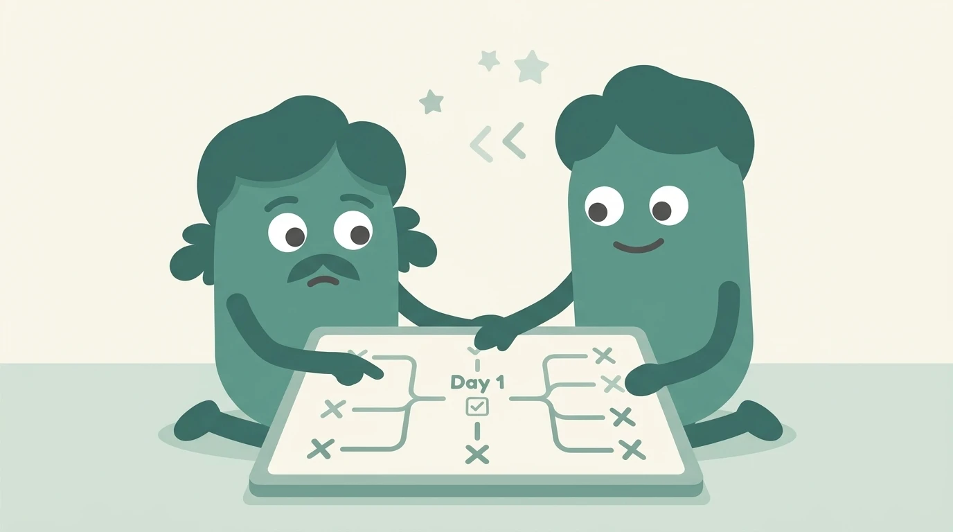 Illustration for the article: How Accountability Partners Increase Recovery Success by 95%