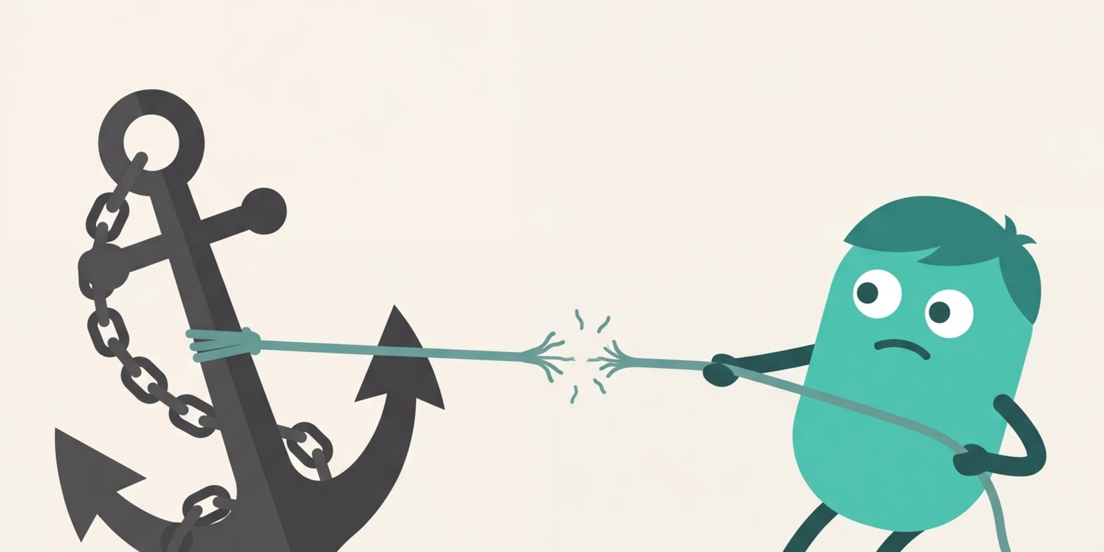 Illustration for the article: Why Willpower Alone Cannot Beat Addiction: The Neuroscience