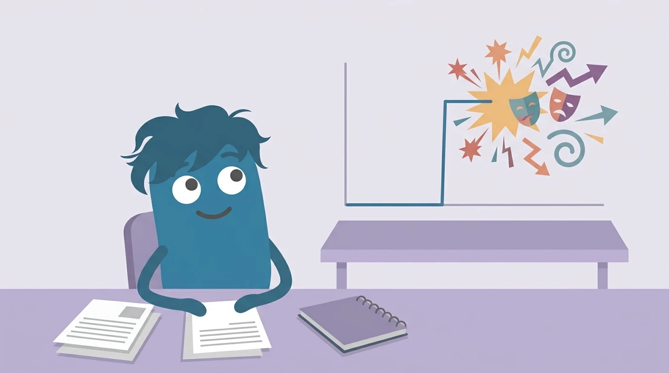 Illustration for the article: ADHD and Emotional Regulation: Why You Feel Everything at Full Volume