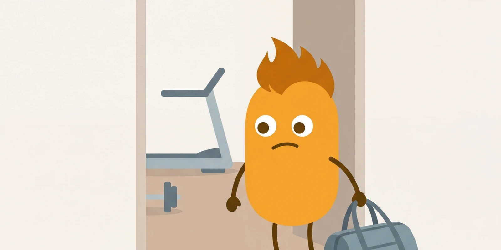 Illustration for the article: Can't Stick to a Workout with ADHD? It's Not Laziness — It's a Systems Problem