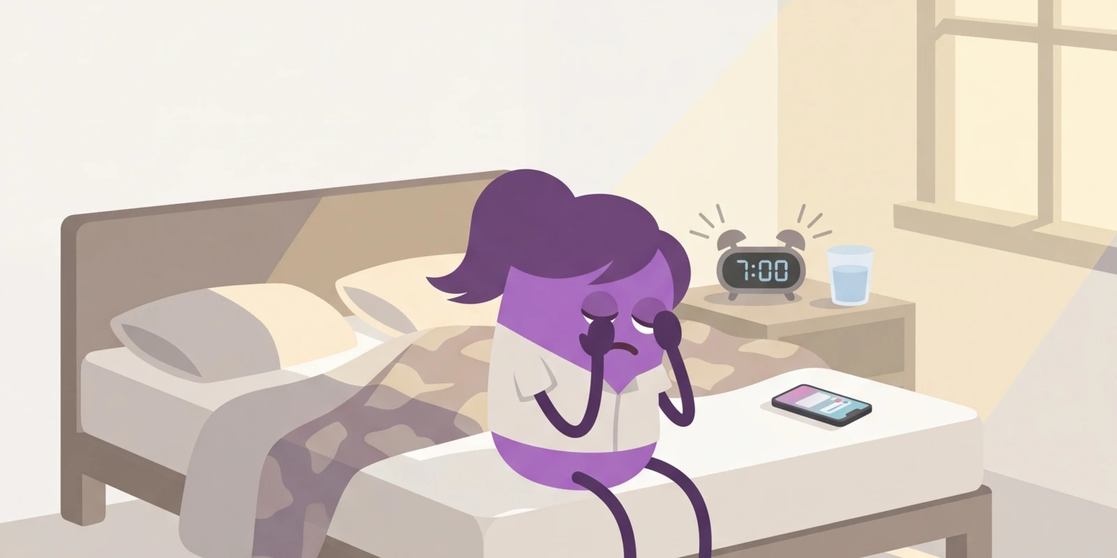 Illustration for the article: ADHD and Morning Routines: Why the 5 AM Myth Actively Makes Things Worse