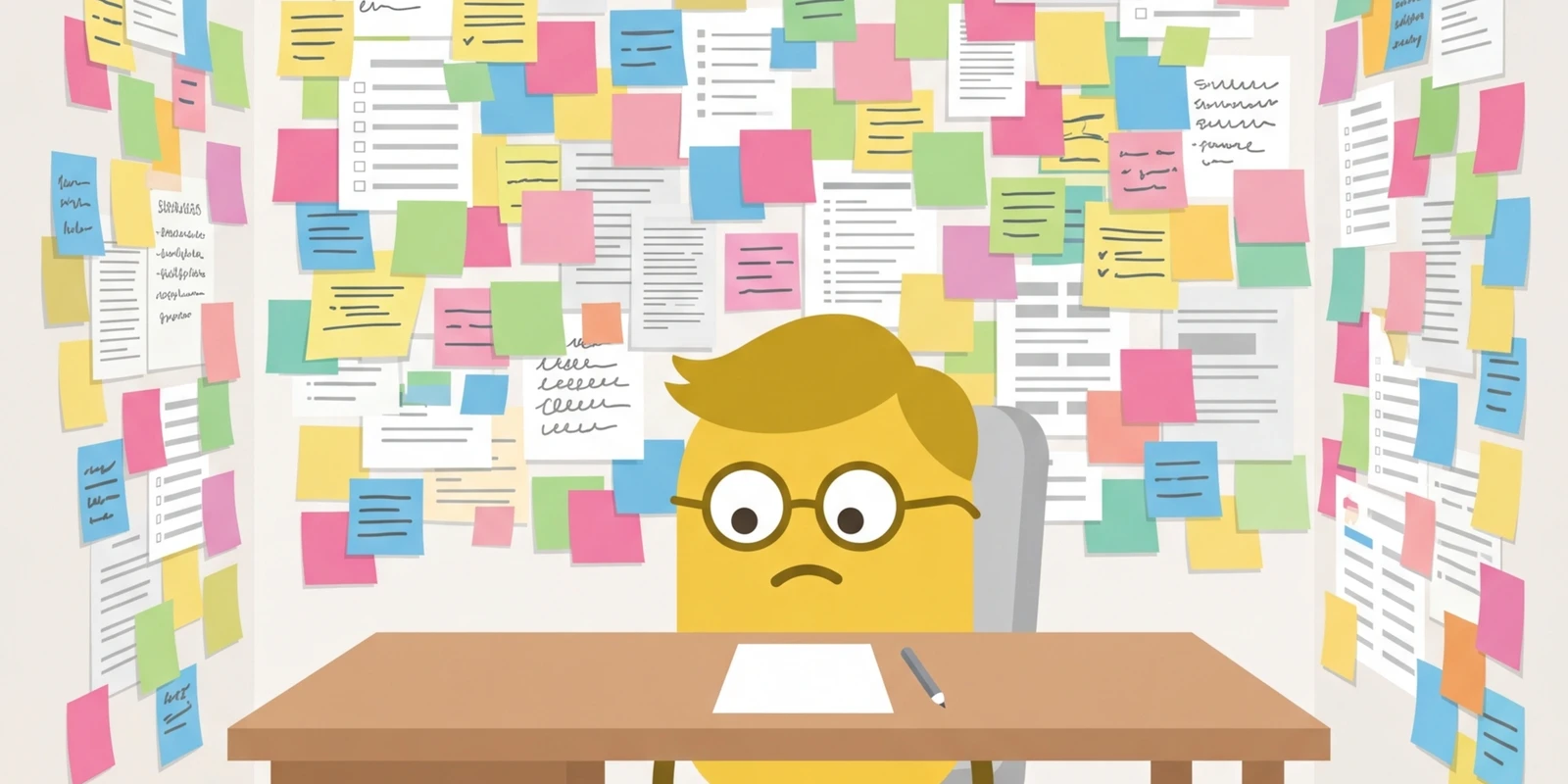 Illustration for the article: ADHD Task Paralysis: Why You Can't Start and What to Do About It