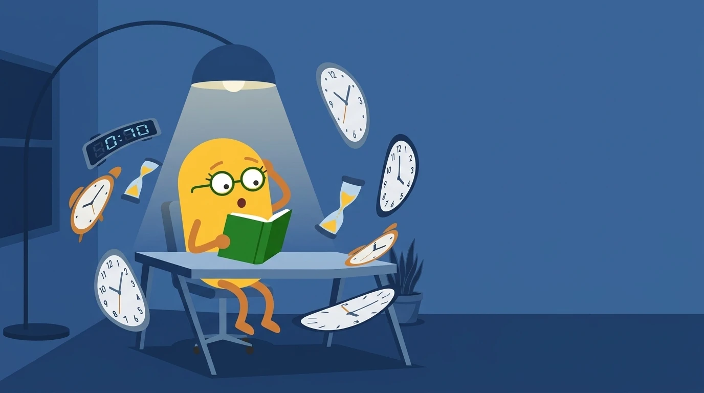 Illustration for the article: ADHD Time Blindness: Why You Lose Track of Time and What Actually Helps