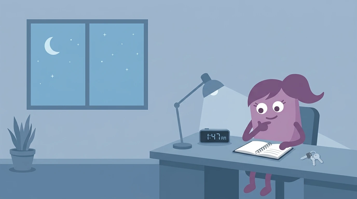 Illustration for the article: ADHD Time Blindness Test: Do You Lose Track of Time?
