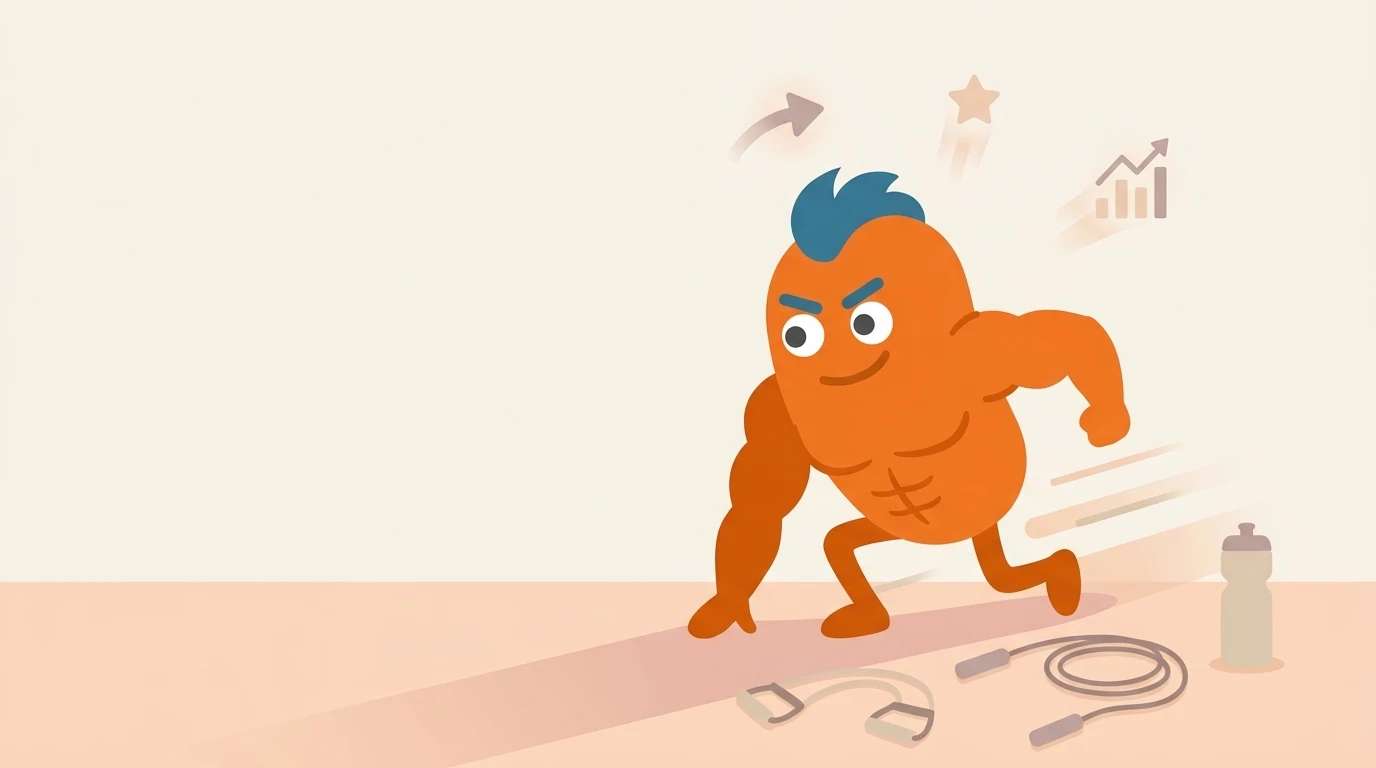 Illustration for the article: What Is the Best Exercise for ADHD? A Research-Based Guide