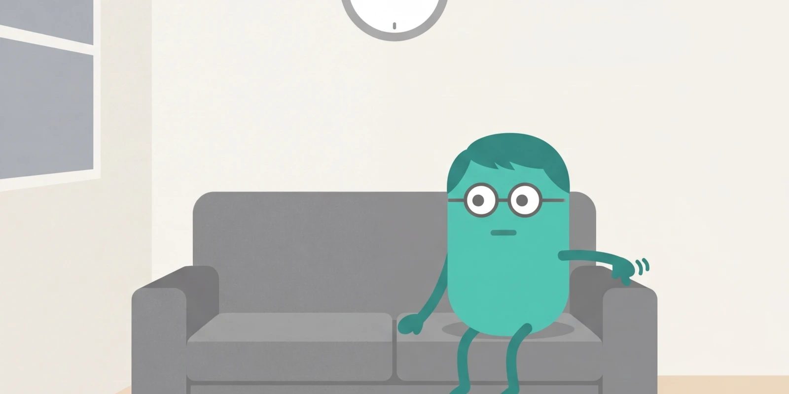 Illustration for the article: Why Boredom Is the Most Dangerous Trigger in Recovery