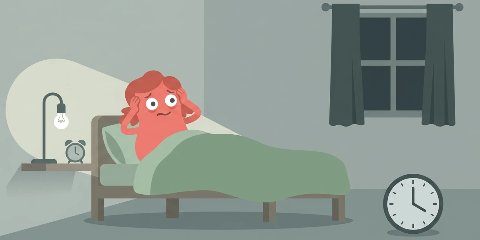 Illustration for the article: Delayed Sleep Phase: Why Your ADHD Brain Won't Sleep on Schedule