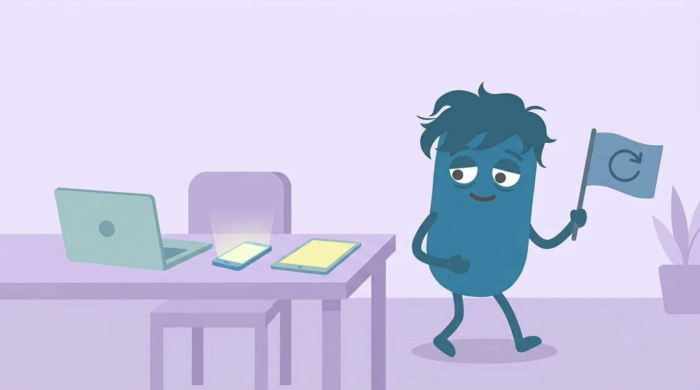 Illustration for the article: Dopamine Detox: What It Actually Is, What It Isn't, and How to Do One