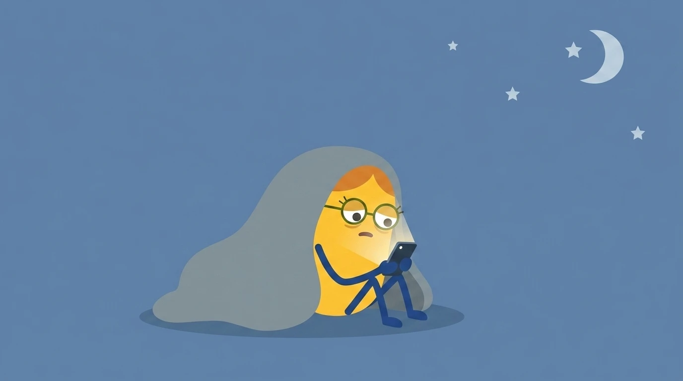Illustration for the article: How to Stop Phone Addiction: What the Research Actually Says