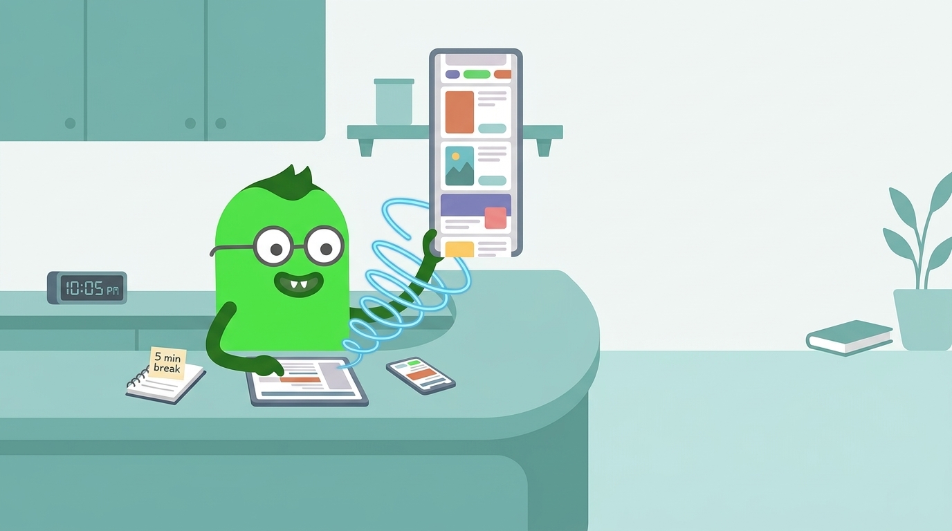 Social Media Addiction and Your Brain: The Dopamine Loop Explained cover image